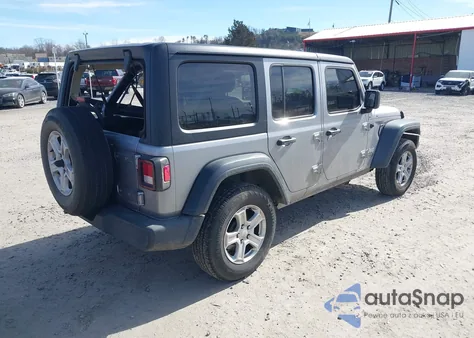 2020 Jeep Wrangler Unlimited Sport S 4X4 from USA, damaged, VIN 1C4HJXDN6LW272357